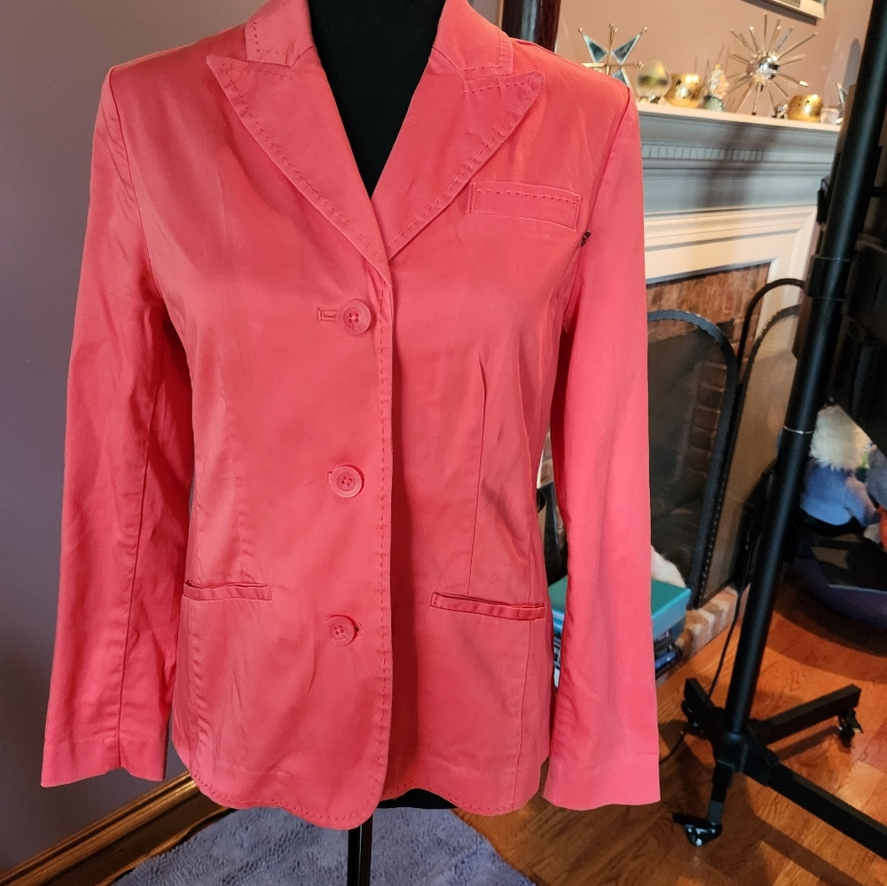 Twill blazer
